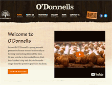 Tablet Screenshot of odonnellscrisps.com